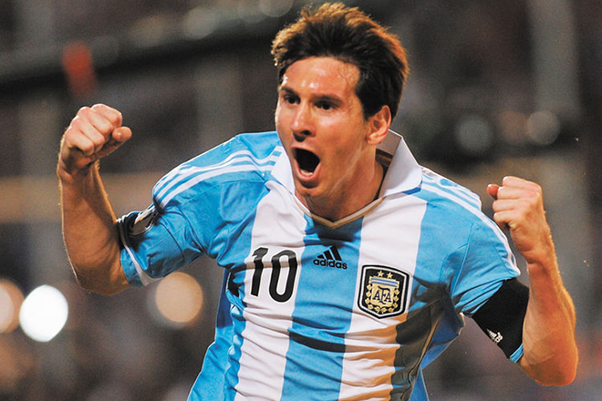Lionel Messi in The Argentina football national team