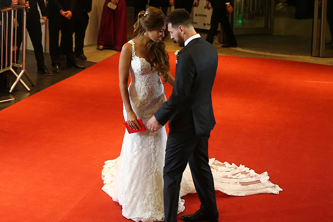 Lionel Messi and Antonella Rokuzzo wedding