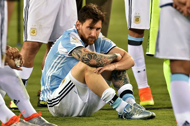 Lionel Messi finished his career in the national team