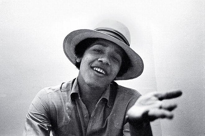 Barack Obama in his youth