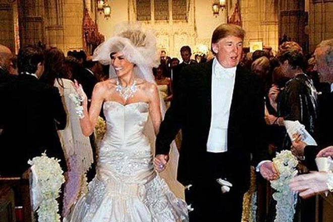 Wedding of Donald and Melania Trump