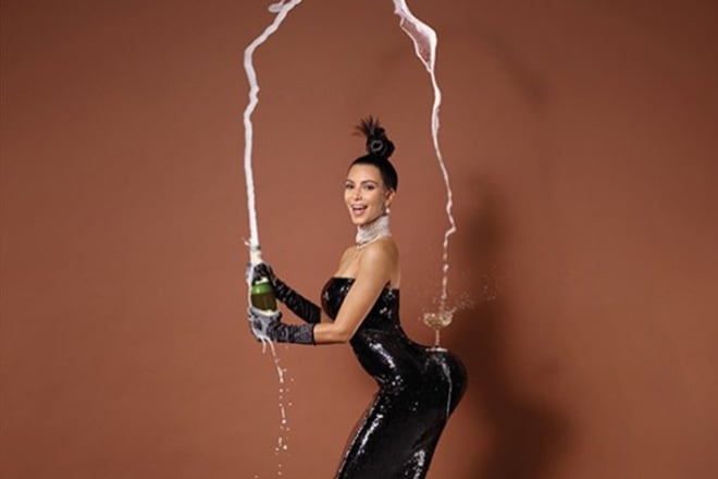 Kim Kardashian’s bottom