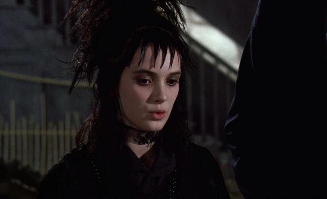 Winona Ryder in the film "The Beetlejus"