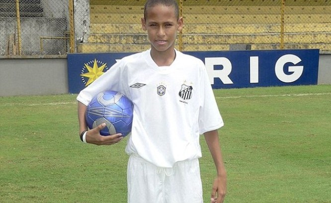 Neymar in childhood