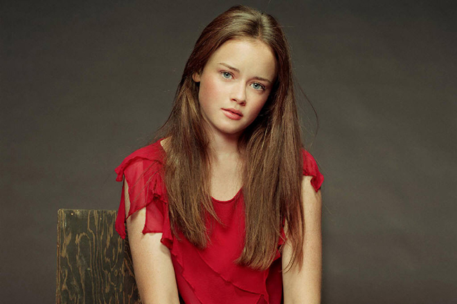 Alexis Bledel at the beginning of her career