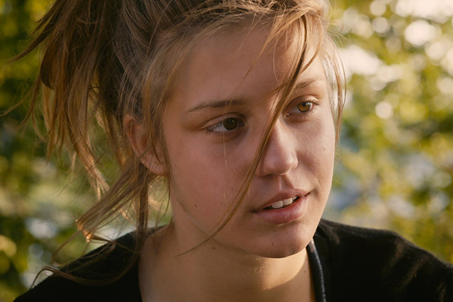 Adele Exarchopoulos in the film "La vie d'Adele"