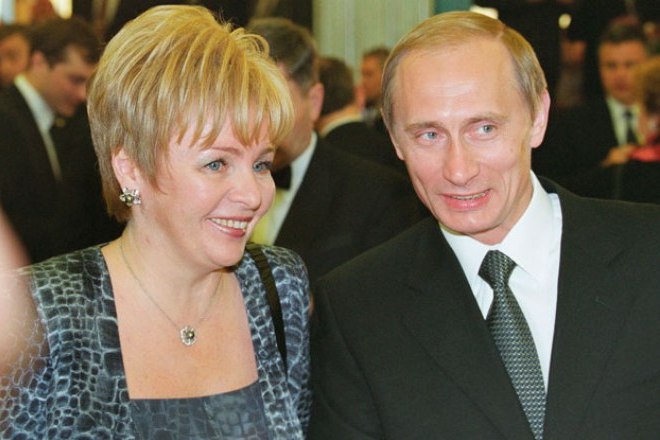 Lyudmila and Vladimir Putin