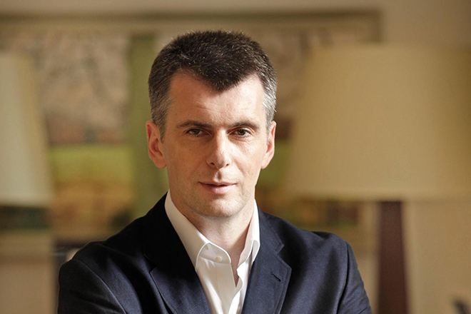 Businessman Mikhail Prokhorov