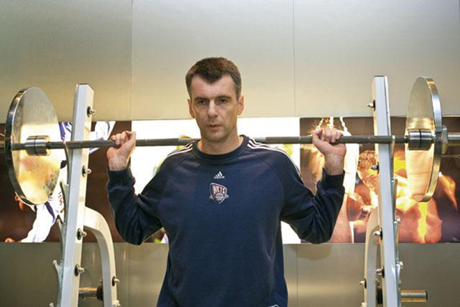 Mikhail Prokhorov is fond of sports