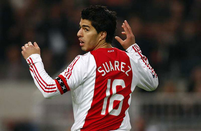 Luis Suarez in the club "Ajax"