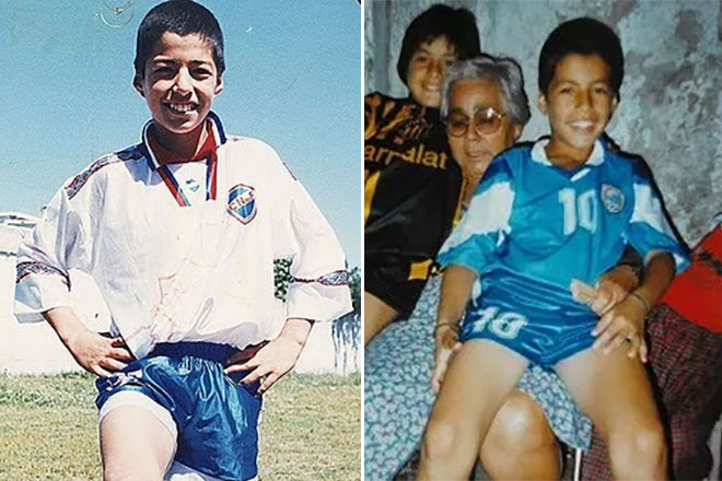 Luis Suarez in childhood