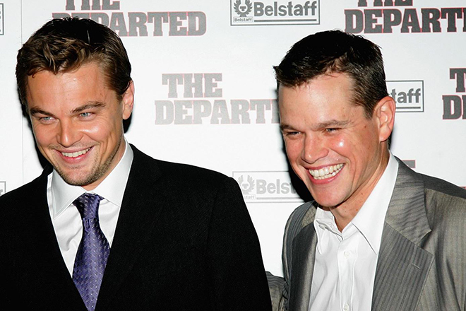 Matt Damon and Leonardo DiCaprio