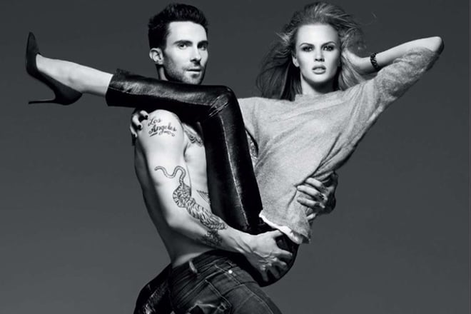 Adam Levine and Anna Vyalitsyna | Modeli