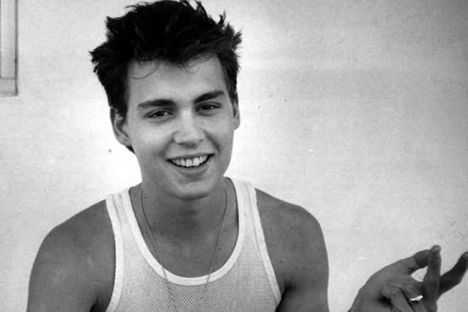 Johnny Depp in his youth