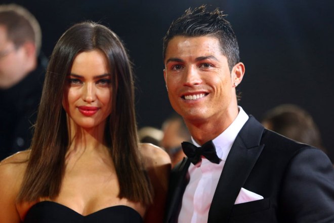 Cristiano Ronaldo and Irina Sheik