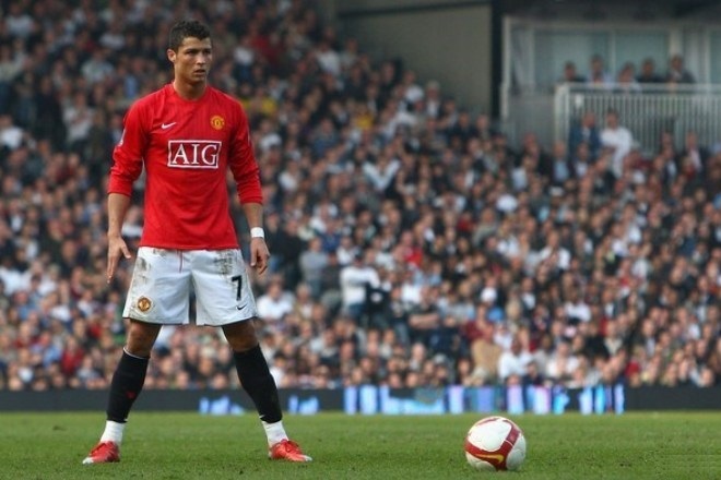 Cristiano Ronaldo in "Manchester United"