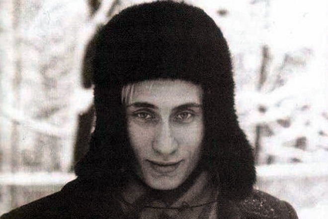 Vladimir Putin in youth
