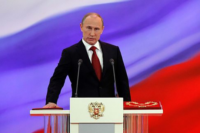 Vladimir Putin the President of Russia