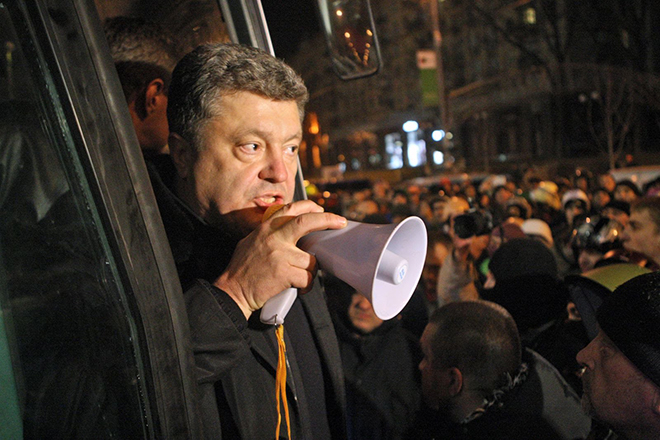 Petro Poroshenko on the anniversary of EuroMaidan