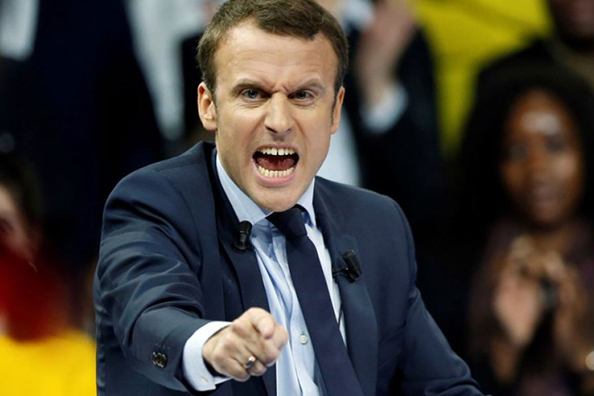 Emmanuel Macron is radical when it comes to terrorists