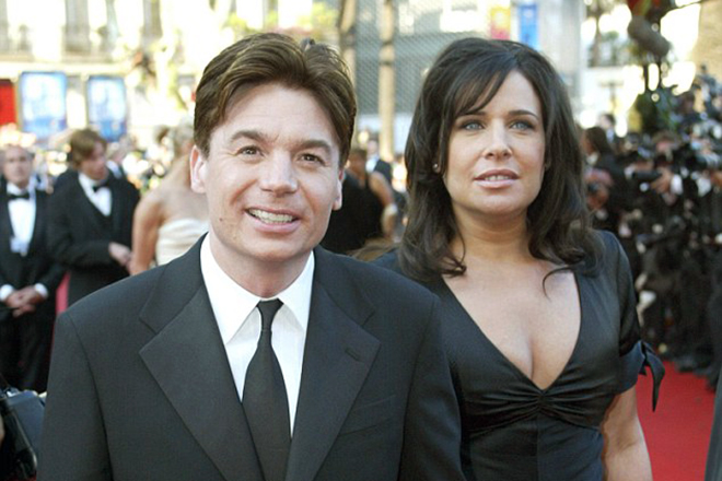 Mike Myers together with Robin Ruzan