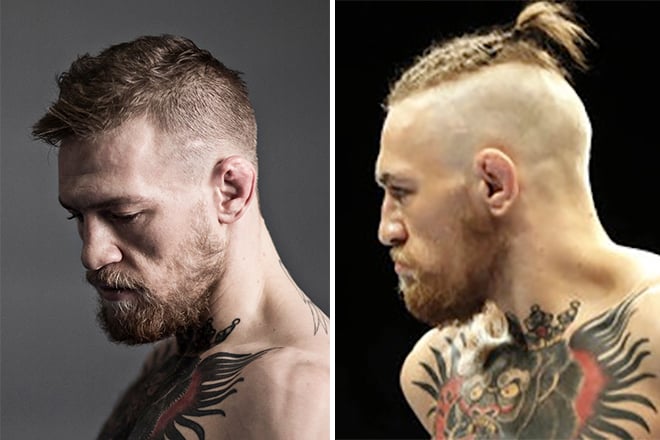 Conor McGregor’s hairstyle