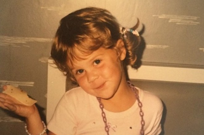 Amy Schumer in childhood