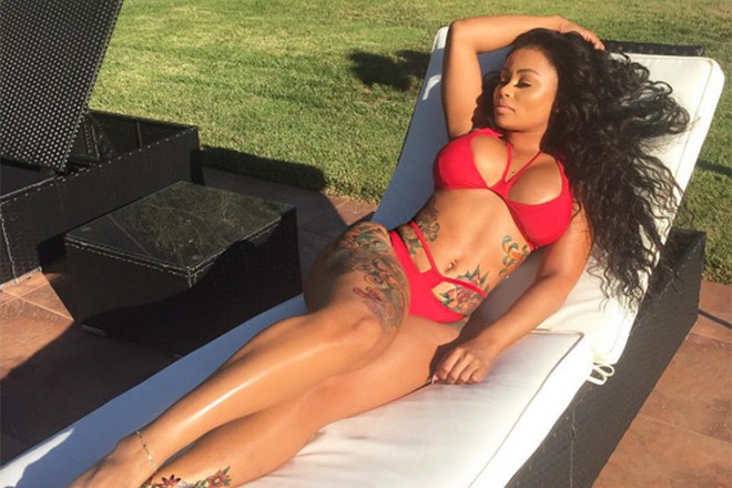 Blac Chyna in a swimsuit