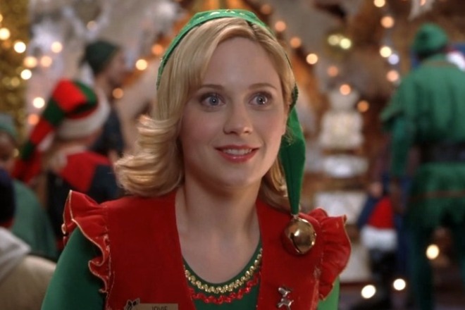 Zooey Deschanel in the movie Elf