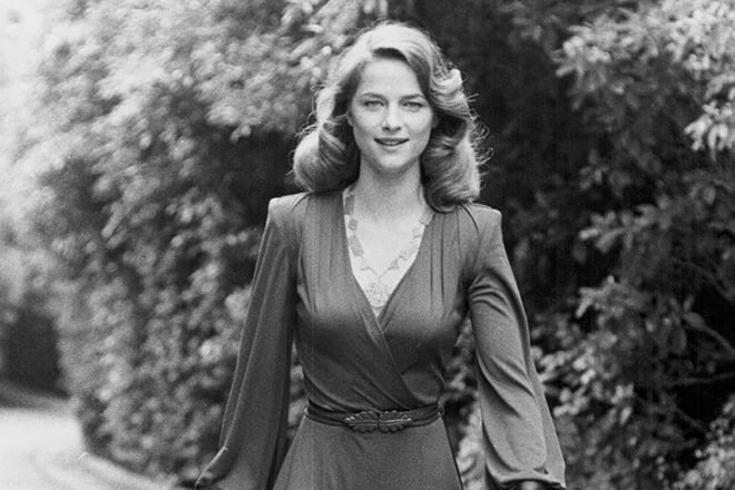 Charlotte Rampling in her young years