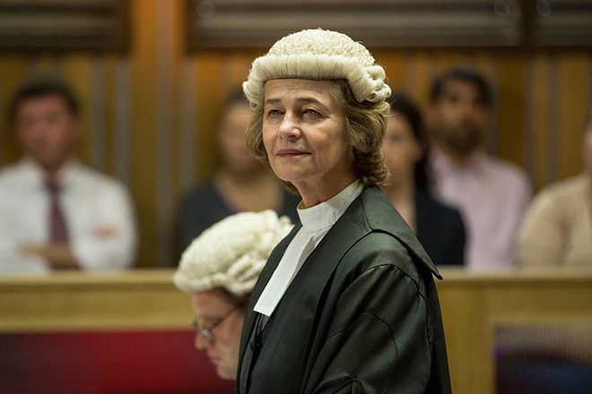 Charlotte Rampling in the picture Broadchurch