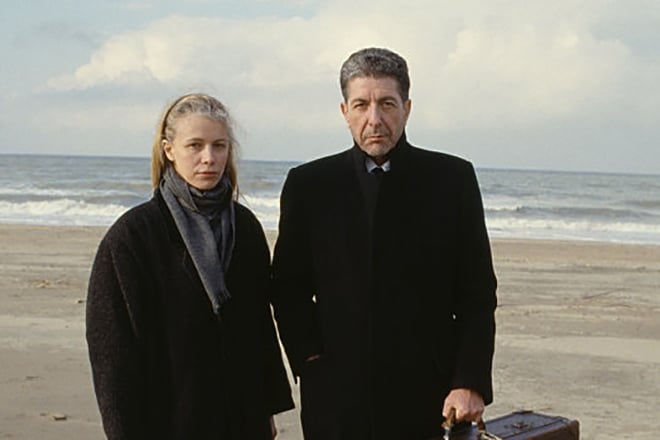 Leonard Cohen and Dominique Issermann
