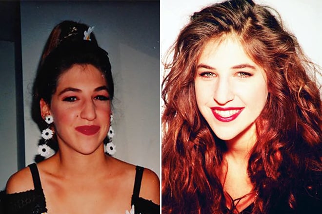 Mayim Bialik in her youth