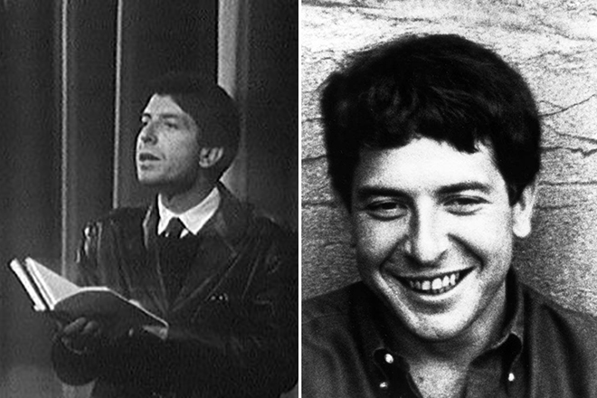 Young Leonard Cohen