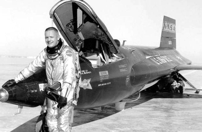 Pilot Neil Armstrong