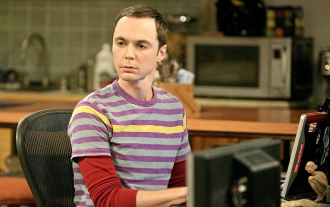 Jim Parsons playing Sheldon