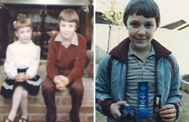 Jim Parsons in his childhood