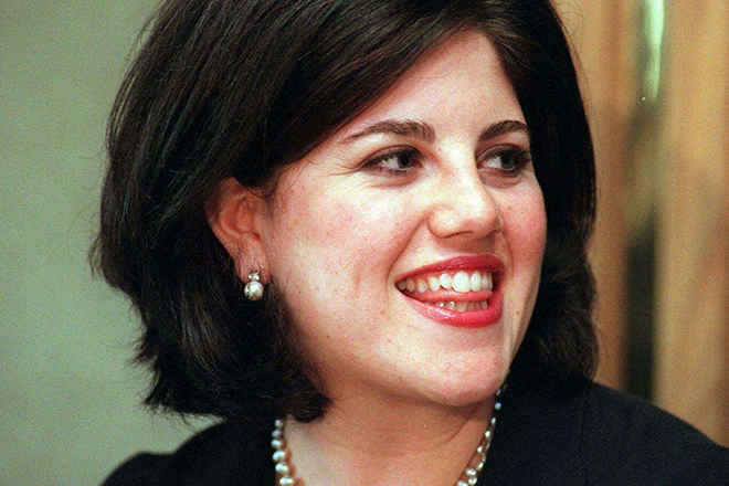 Monica Lewinsky worked at the White House