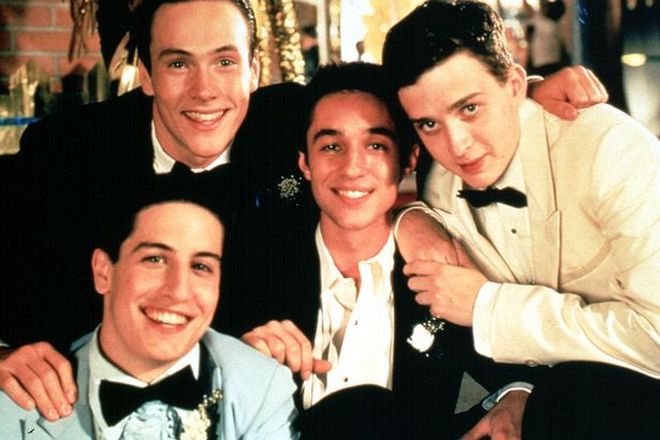 Chris Klein in the cast of the picture American Pie