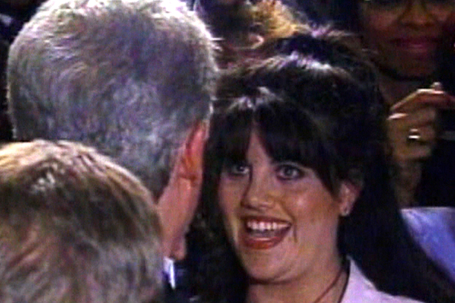 Monica Lewinsky is meeting Bill Clinton