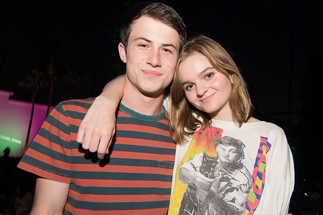 Dylan Minnette and Kerris Dorsey