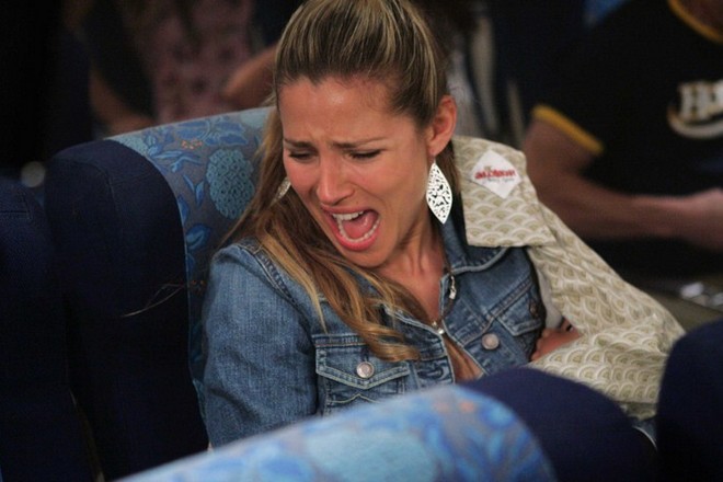 Elsa Pataky in the movie Snakes on a Plane