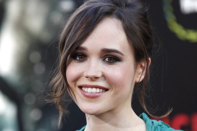 The actress Ellen Page
