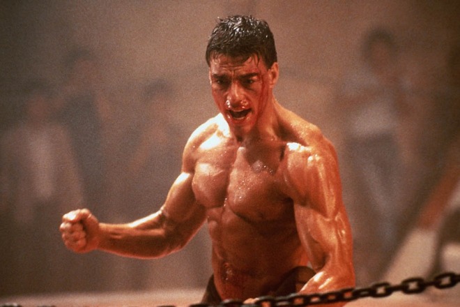 Jean-Claude Van Damme in the movie Kickboxer