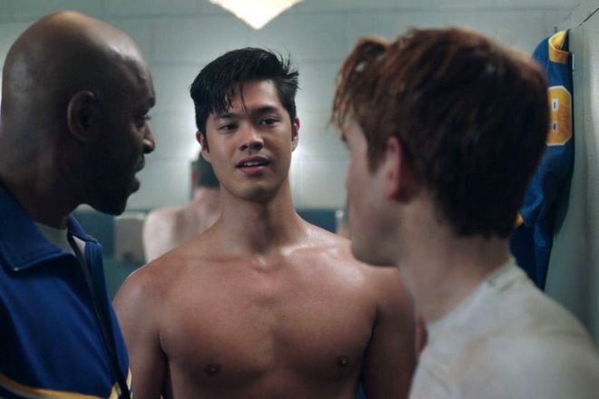 Ross Butler in the series Riverdale