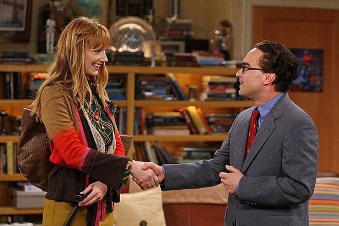 Judy Greer in the series Big Bang Theory