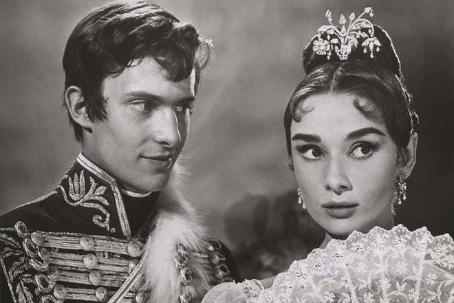 A screenshot from the movie War and Peace