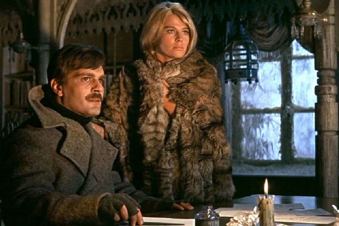 A screenshot from the movie Doctor Zhivago