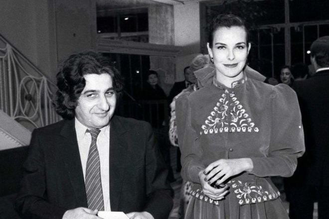 Carole Bouquet and Jean-Pierre Rassam