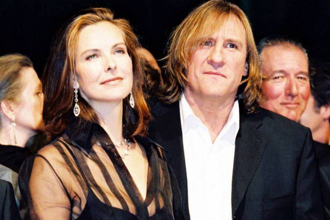 Carole Bouquet and Gérard Depardieu